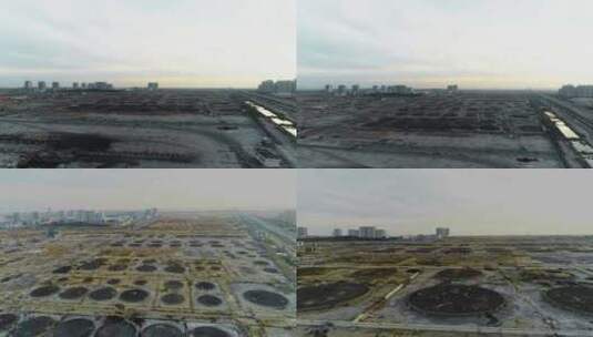 土地污染 化工污染 土地修复高清在线视频素材下载
