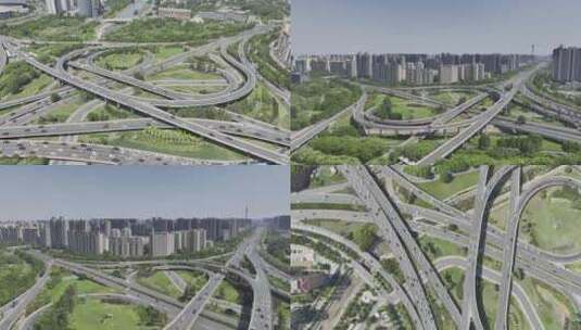 郑州道路交通高清在线视频素材下载