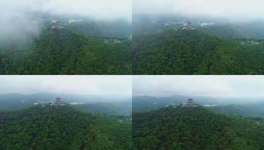 惠州惠城高榜山云雾大景高清在线视频素材下载