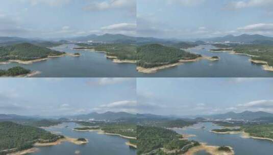 福建山川湖泊航拍山水乡村农村自然生态环境高清在线视频素材下载
