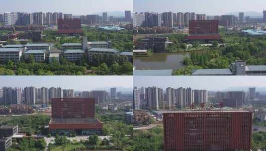 重庆大学航拍高清在线视频素材下载