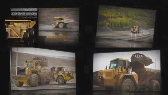 动感有趣矿业动画片场AE模板高清AE视频素材下载