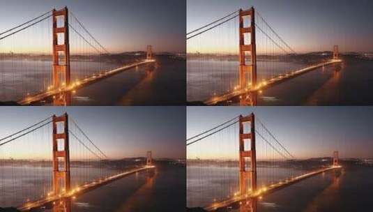 跨江大桥白昼延时镜头高清在线视频素材下载