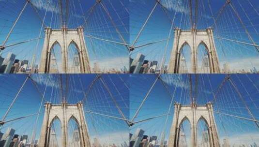 布鲁克林大桥高清在线视频素材下载