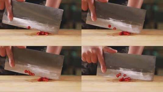 海鲜焖面制作过程菜品展示高清在线视频素材下载
