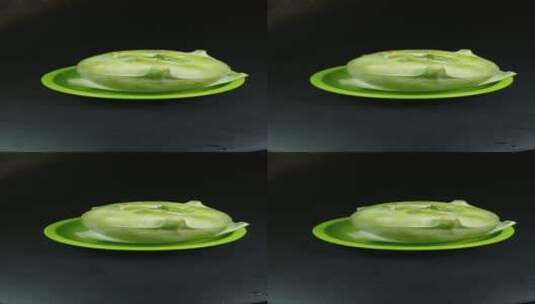 胚蓝蔬菜食物高清在线视频素材下载