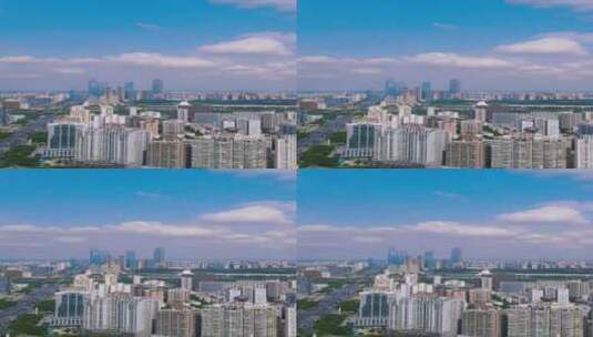 广西南宁城市风光竖屏航拍高清在线视频素材下载