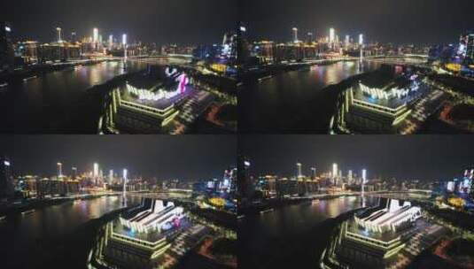 4K重庆江北城市空镜实拍画面13高清在线视频素材下载