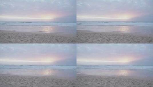 海边沙滩小道蓝天大海风景 (1)高清在线视频素材下载