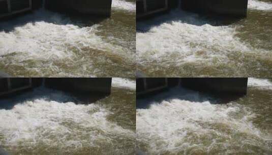 水库流水视频-120帧高清在线视频素材下载