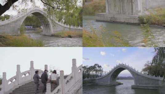 【空镜】4K北京颐和园绣漪桥-多角度多镜别高清在线视频素材下载