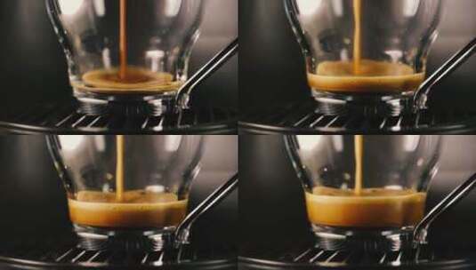 萃取咖啡液高清在线视频素材下载