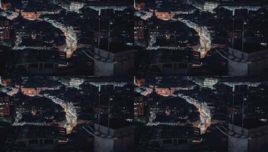 厦门城市俯拍延时高清在线视频素材下载