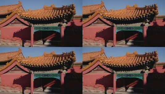 实拍北京故宫紫禁城古建筑高清在线视频素材下载