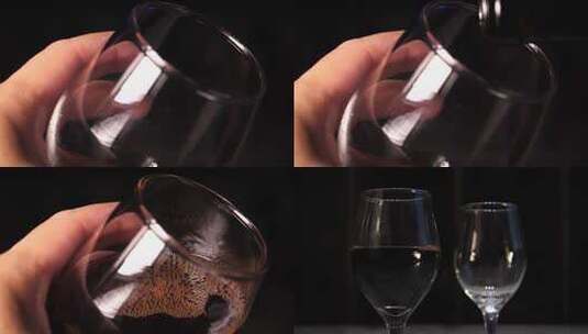 七款高质量倒红酒慢动作素材高清在线视频素材下载