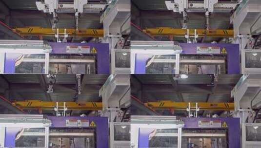 实拍工厂机器机械工业科技高清在线视频素材下载