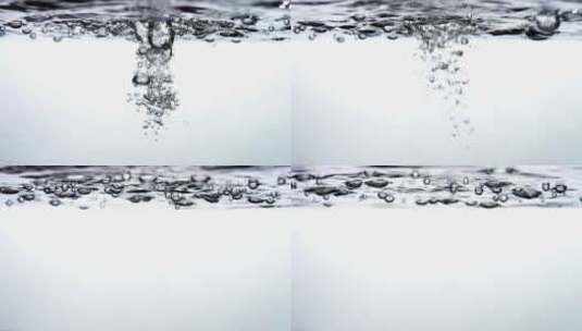 水滴在水中高清在线视频素材下载