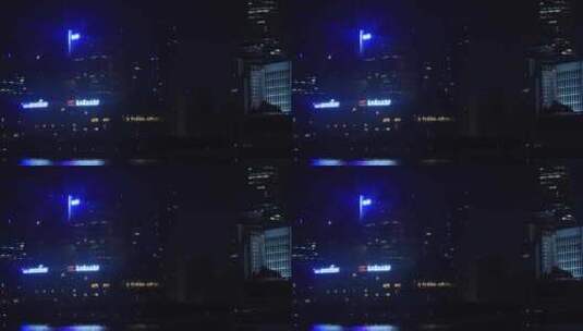 上海夜景高清在线视频素材下载