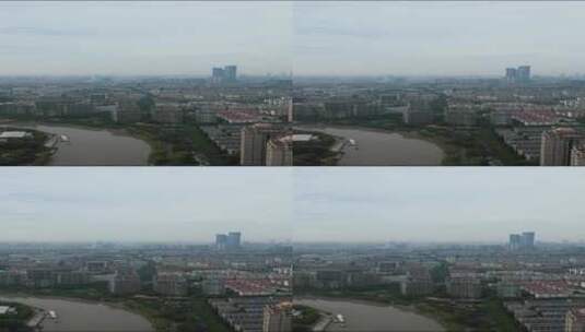 江苏南京城市风光航拍高清在线视频素材下载