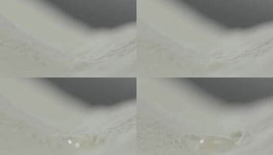 液体滴落面粉3高清在线视频素材下载
