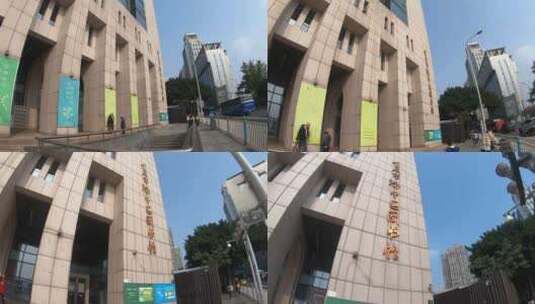 重庆两路口街道建筑与人文高清在线视频素材下载