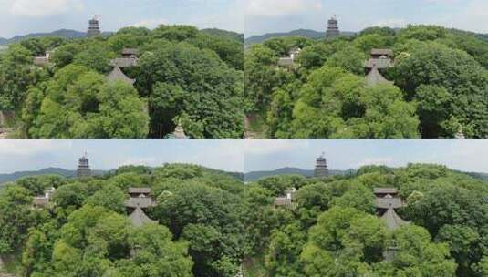 江西省 九江市 湖口县 石钟山 苏东坡高清在线视频素材下载