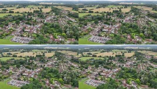 Shere Surrey英国古雅的英语村高清在线视频素材下载