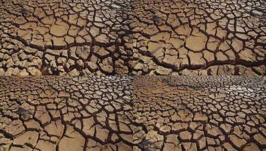 干涸开裂的大地高清在线视频素材下载