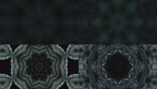 095 4K迷幻暗黑抽象液体泡沫万花筒背景高清在线视频素材下载