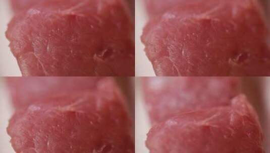 五花肉瘦肉猪肉高清在线视频素材下载