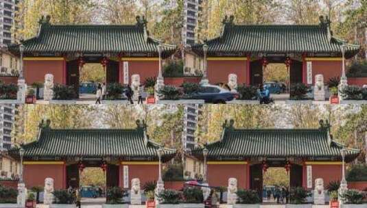 上海交通大学延时摄影4K高清在线视频素材下载