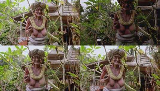 巴厘岛原始住民高清在线视频素材下载