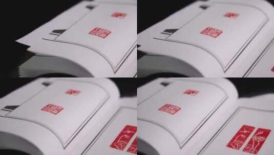 篆刻刻章中国传统文化 佳能EOSR5高清4K素材高清在线视频素材下载