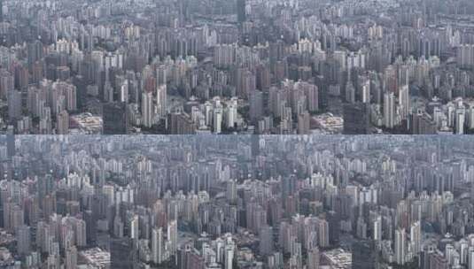 4K上海市区高楼楼群高清在线视频素材下载