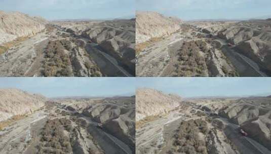 新疆巴州G315国道公路交通运输高清在线视频素材下载