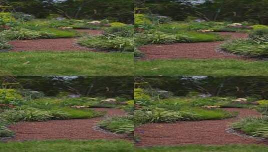 4K竖屏花园素材高清在线视频素材下载