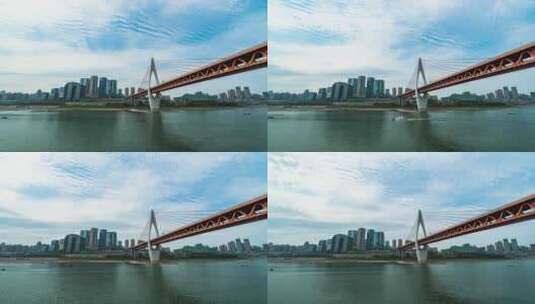 重庆千丝门大桥4K高清延时高清在线视频素材下载
