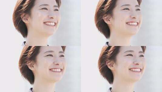 😍面笑女性高清在线视频素材下载