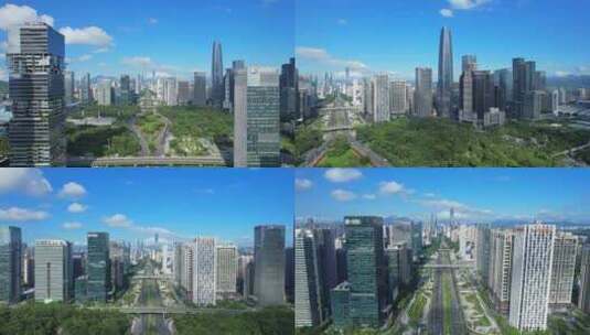 深圳城市建筑高清在线视频素材下载