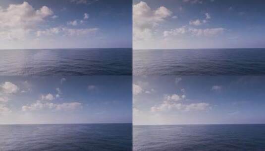 平移镜头下的海面高清在线视频素材下载