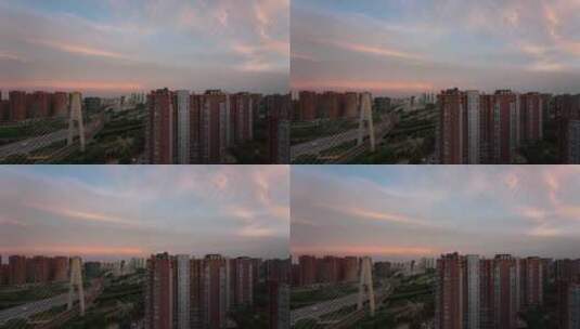 北京立水桥城市风光高清在线视频素材下载