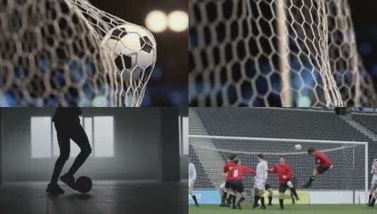 【合集】足球 运动 球员 进球 足球比赛高清在线视频素材下载