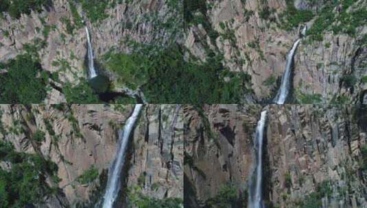 大山里的瀑布高清在线视频素材下载