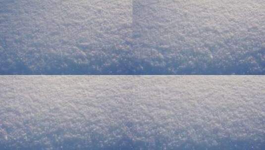 冬天唯美雪地空镜高清在线视频素材下载
