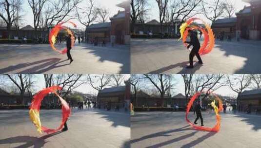 北京舞龙表演龙年素材高清在线视频素材下载