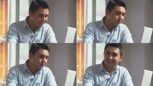 同事谈话高清在线视频素材下载