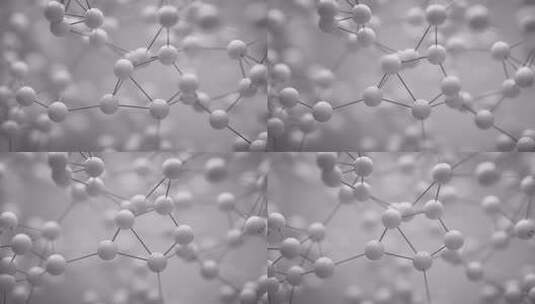 分子结构活跃的场景高清在线视频素材下载