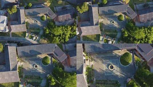 乡村农家院子高清在线视频素材下载