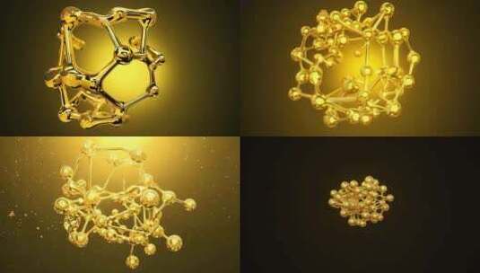 美妆护肤精华水分子高清在线视频素材下载