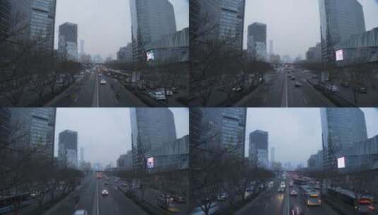 北京车流高清在线视频素材下载